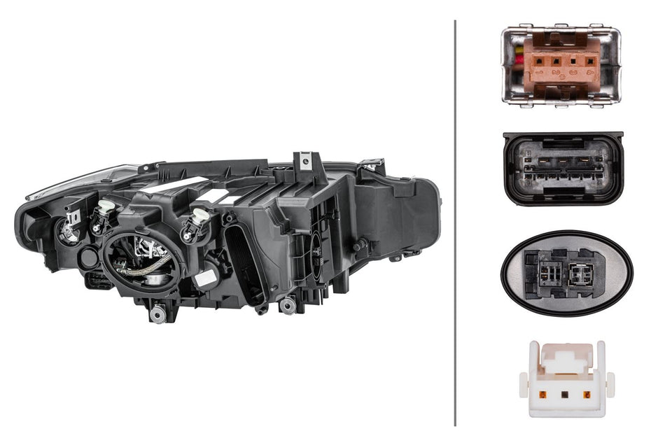 Hella Bi-Xenon LED Left Headlight – BMW | OEM 63 11 7 338 701