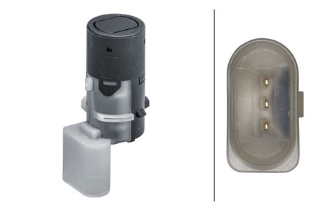 Audi Allroad C5 Park Distance Sensor, Hella OEM, OEM 4B0 919 275 D, MPN 6PX 358 141-461