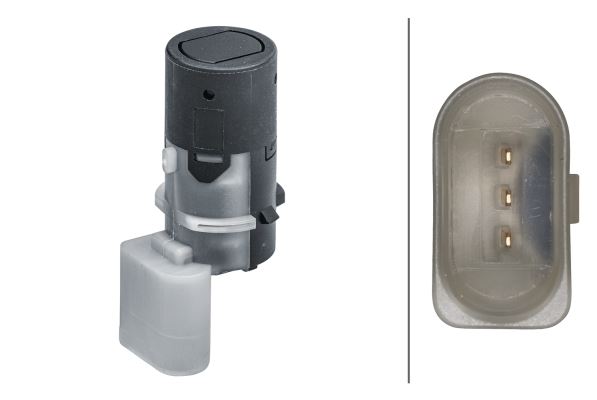 Audi Allroad C5 Park Distance Sensor, Hella OEM, OEM 4B0 919 275 D, MPN 6PX 358 141-461