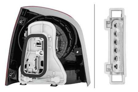 Volkswagen Polo IV Right Rear Light, Hella OEM, OEM 6Q6 945 096 AB - View 3