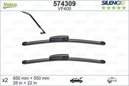 Valeo Front Wiper Blade Set for Renault, OEM quality, OEM 7711230011 - View 6