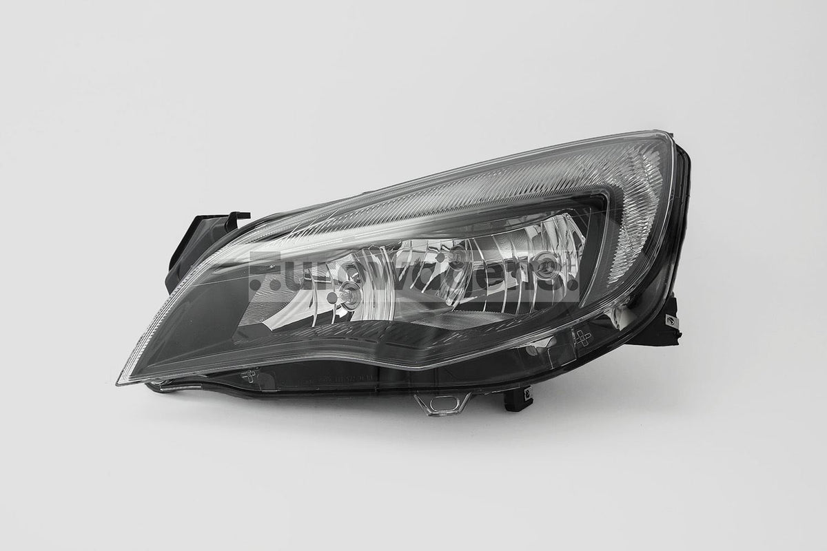 Hella DRL Left Headlight for Vauxhall, OEM quality, OEM 1216210, MPN 1LG 010 011-391