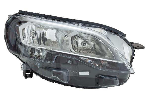 Peugeot Expert Traveller Right Headlight, Hella OEM, OEM 9808572780, MPN 1LL 354 852-041