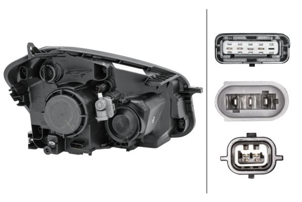 Hella Left Headlight – Nissan | OEM 26060- BR00A, MPN 1EL 010 335-051 - View 2