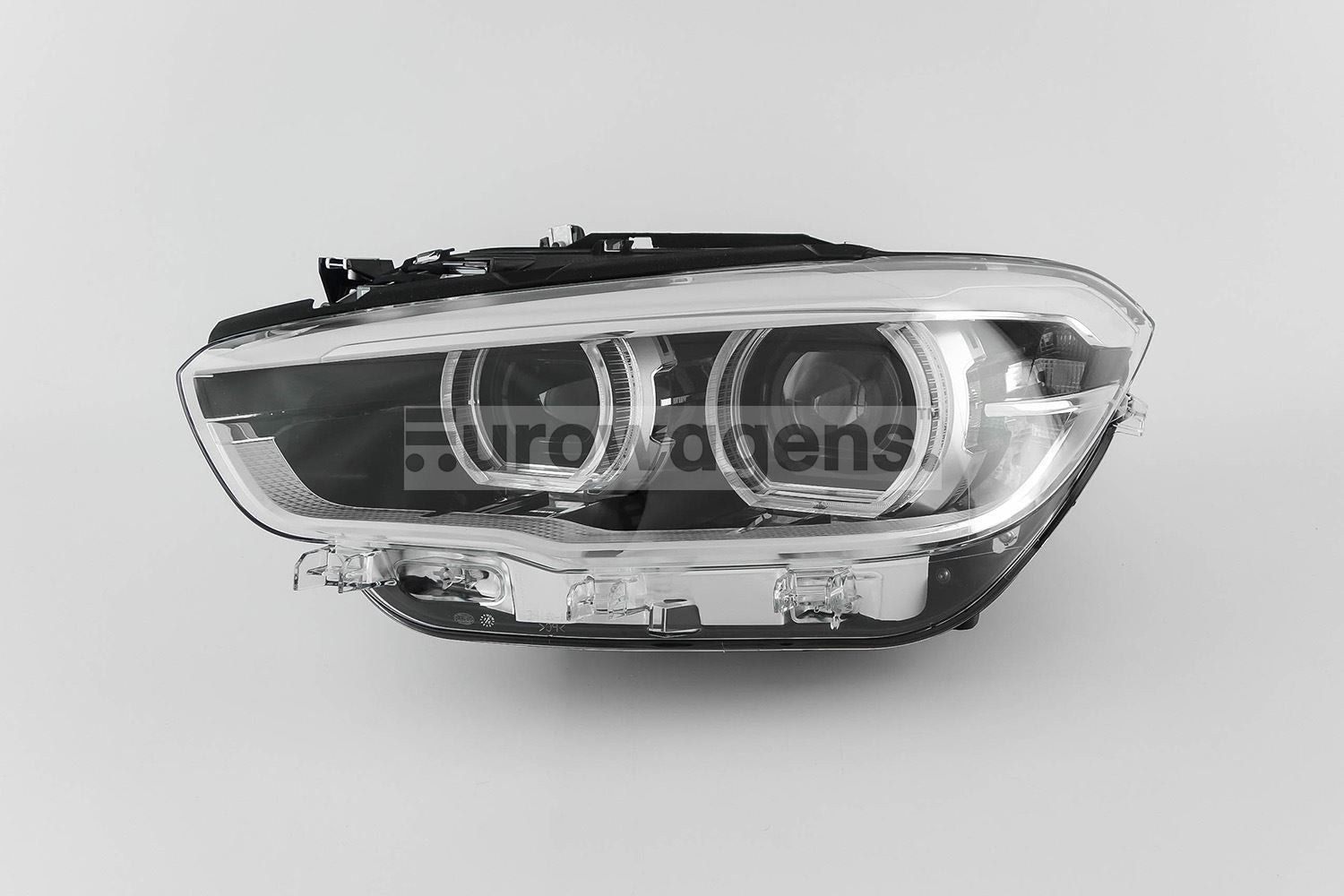 BMW 1 Series Left Headlight, Hella OEM, OEM 63117414147 - View 2