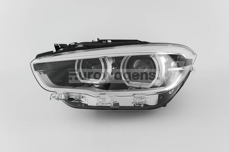 BMW 1 Series Left Headlight, Hella OEM, OEM 63117414147 - View 2