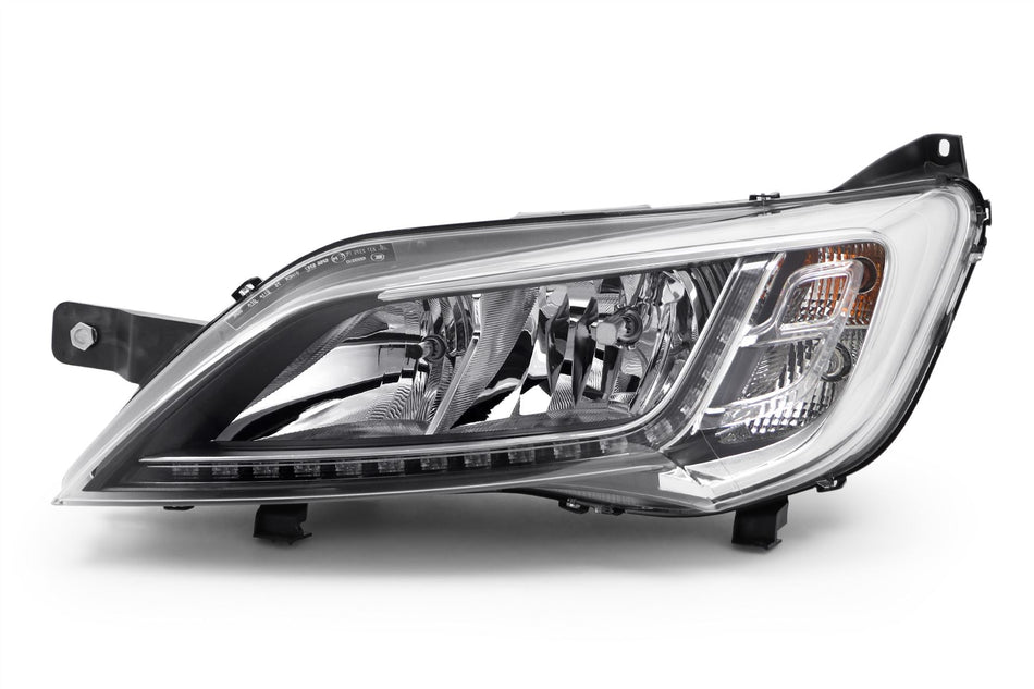 Magneti Marelli LED DRL Headlight Motor for Adria, Fiat & more, OEM quality, OEM 1374299080, MPN MHL9332