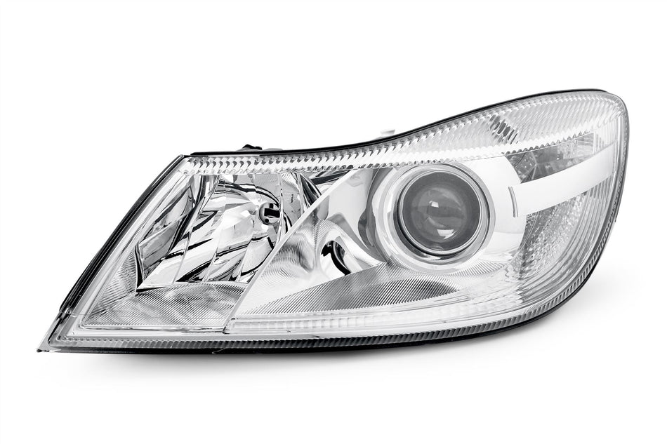 Hella Left Headlight for Skoda, OEM quality, OEM 1Z2941017P, MPN 1LL 247 052-271