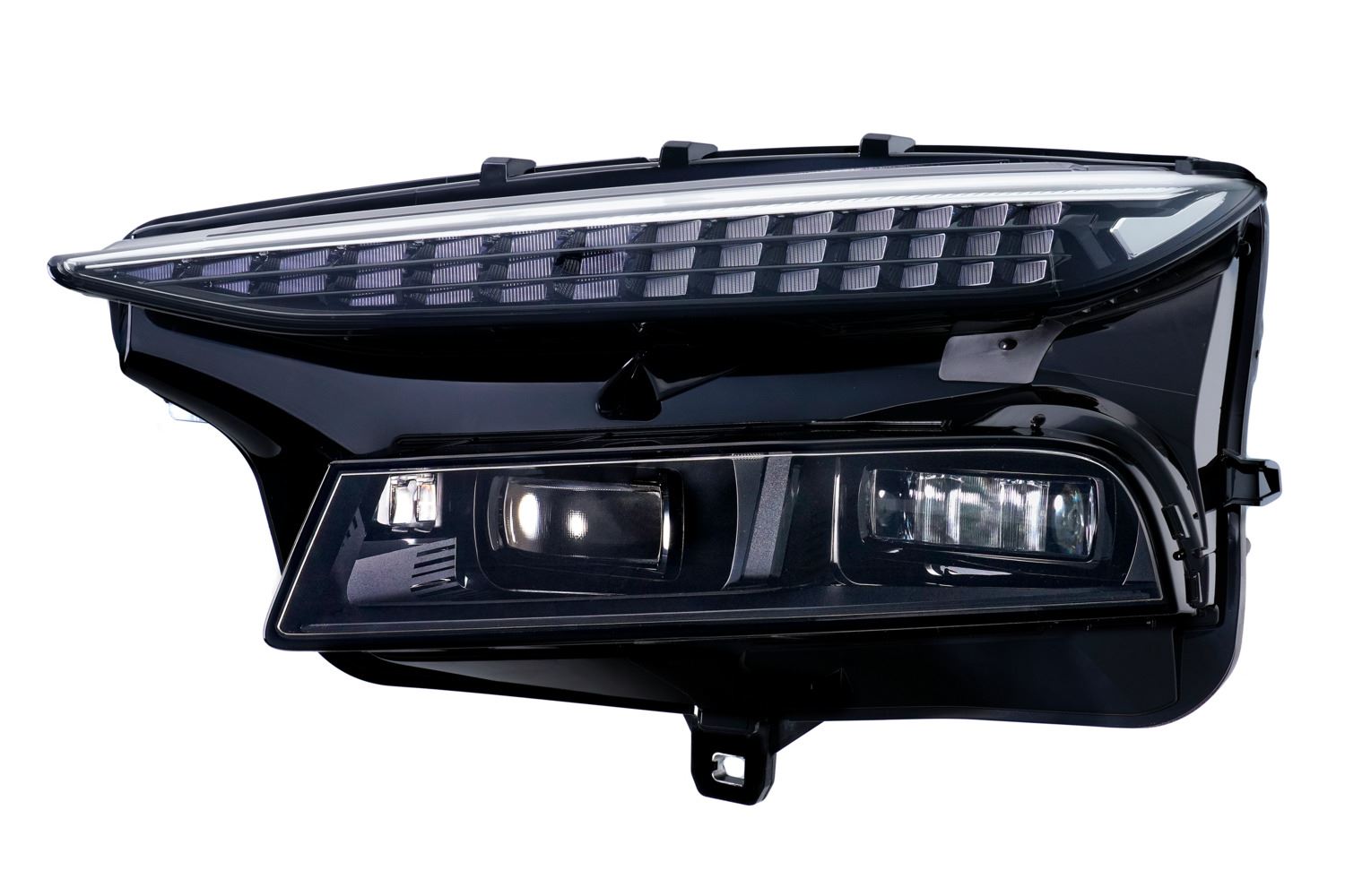 Hella Matrix Left Headlight for Audi, OEM quality, OEM 85E 941 039 AC, MPN 1LX 016 220-631