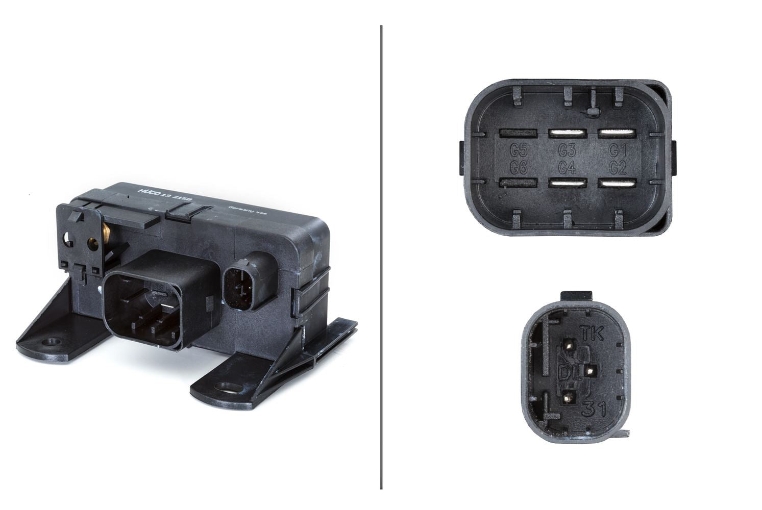 Hella Relay for Mercedes-Benz, OEM quality, OEM 000 545 35 16 - View 3