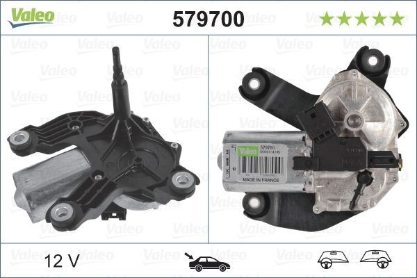 Valeo Rear Wiper Motor for Mini, OEM quality, OEM 61627036154, MPN 579700