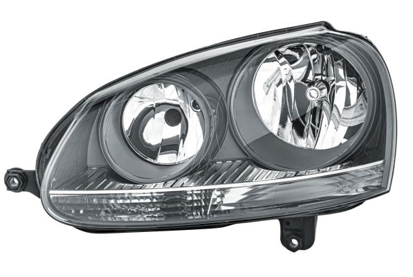 Volkswagen Golf V Left Headlight | Hella OEM 1K6 941 029 C - View 2