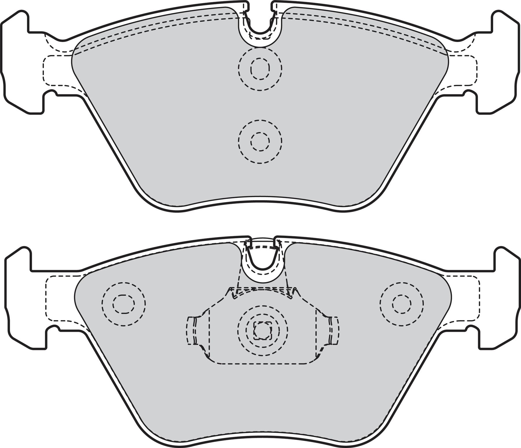 Valeo Front Brake Pad Set for MG & BMW, OEM quality, OEM 34 11 2 157 573, MPN 302067