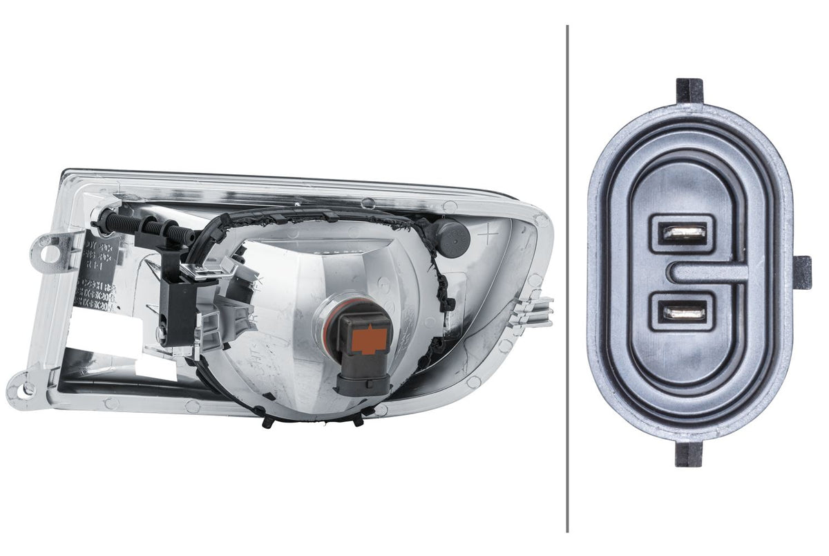 Hella Right Front Fog Light for Skoda, OEM quality, OEM 1Z0 941 700 A - View 3