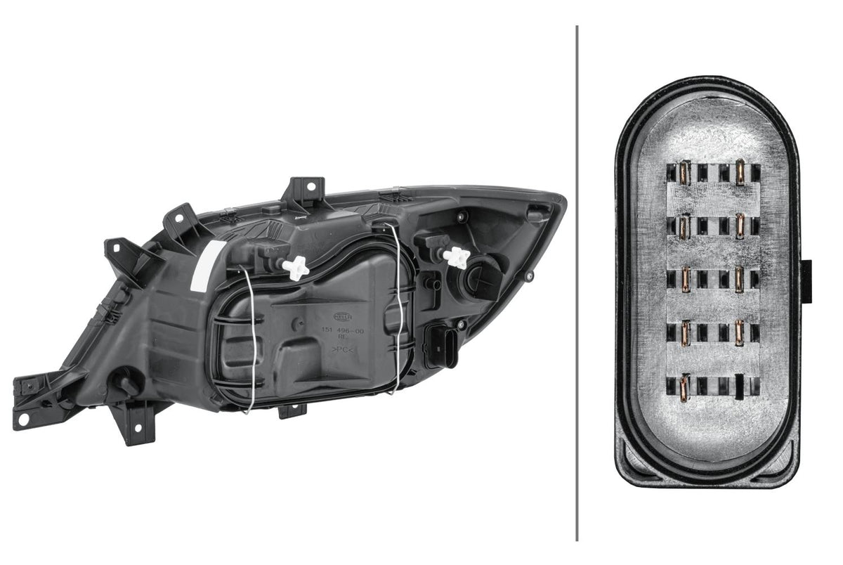 Hella Right Headlight – Mercedes-Benz | OEM 901 820 25 61 - View 3