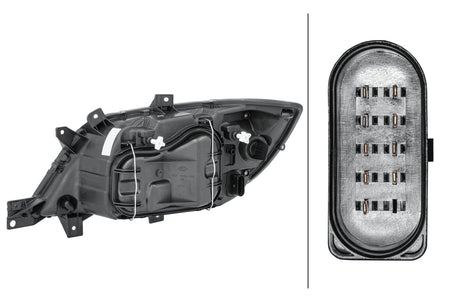 Hella Right Headlight – Mercedes-Benz | OEM 901 820 25 61 - View 3