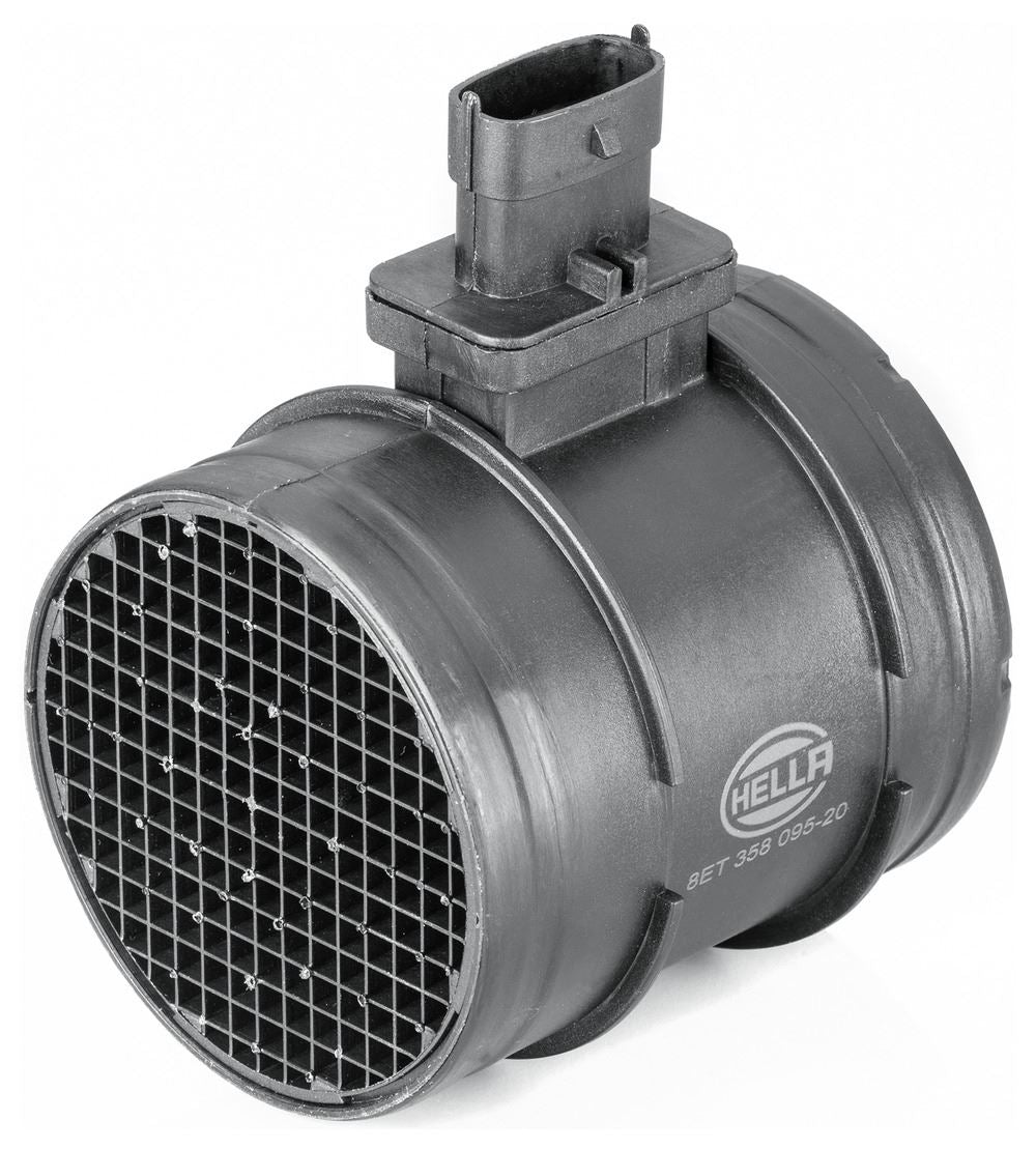 Hella Mass Air Flow Meter for Fiat & Peugeot, OEM quality, OEM 1192 CK, MPN 8ET 358 095-201