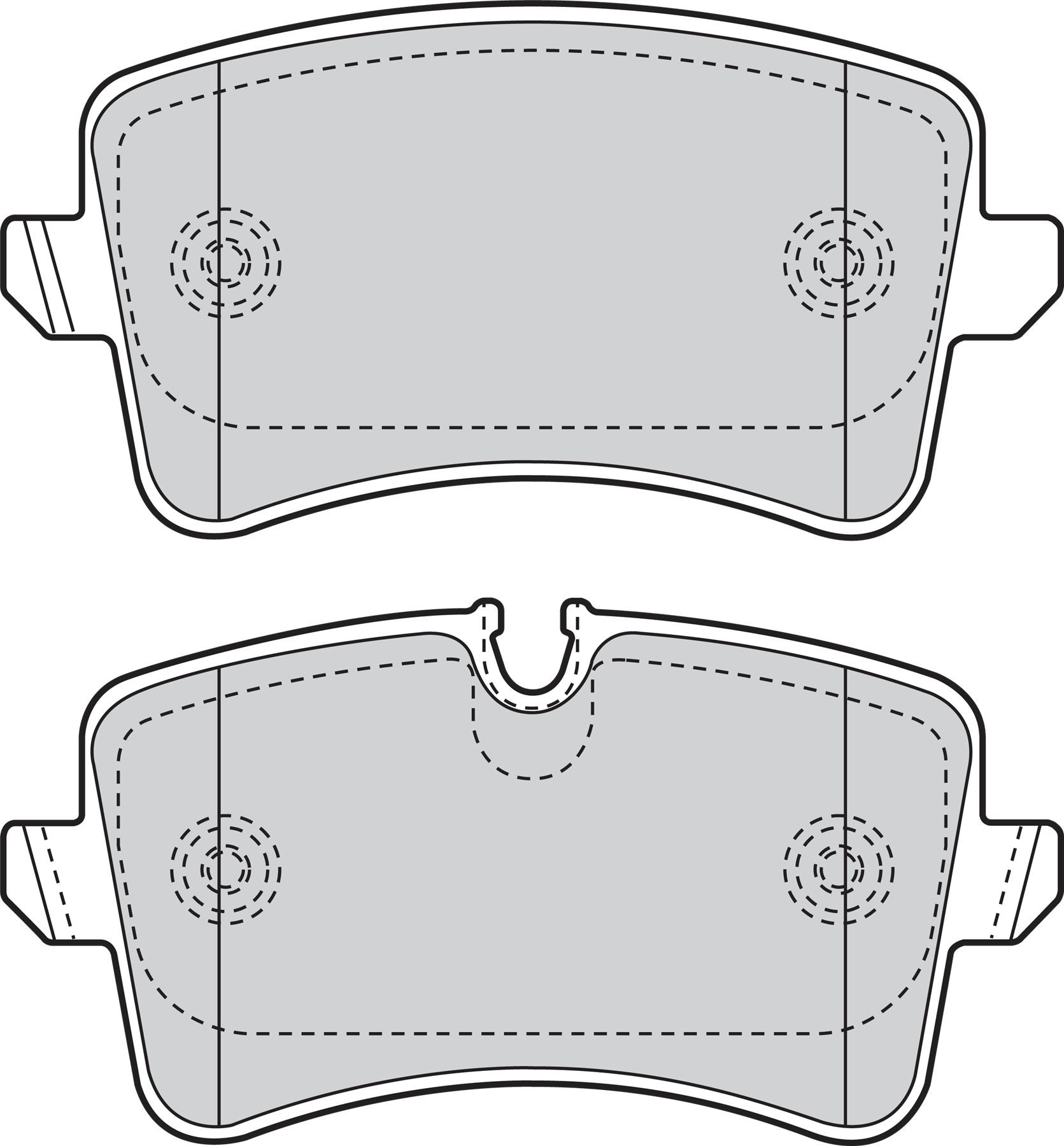 Valeo Rear Brake Pad Set for Audi, OEM quality, OEM 8K0698451, MPN 302157