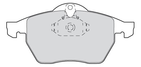 Valeo Front Brake Pad Set for Holden, Vauxhall & more, OEM quality, OEM 93 191 802, MPN 301305