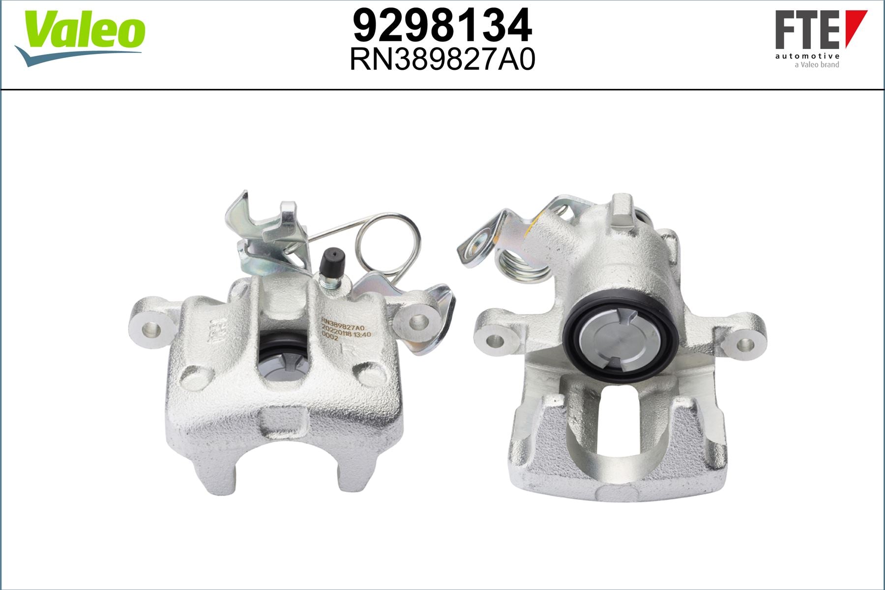 Valeo Right Brake Caliper Right for Audi, OEM quality, OEM 8D0615424, MPN 9298134