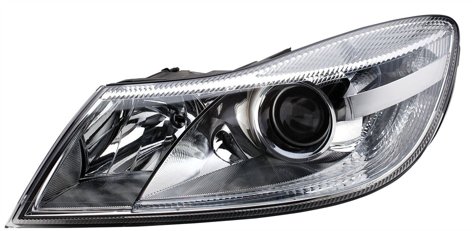Hella Left Headlight – Skoda | OEM 1Z1 941 017 S, MPN 1EL 247 052-251 - View 2