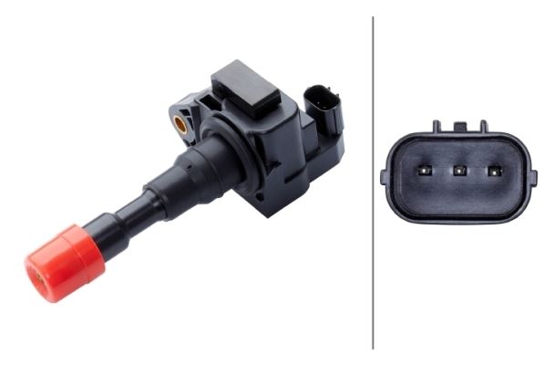 Honda Insight Ignition Coil, Hella OEM, OEM 30520-PHM-003, MPN 5DA 358 168-231