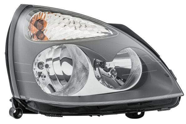 Hella Right Headlight for Renault, OEM quality, OEM 7701057659, MPN 1LB 008 461-761