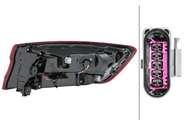 Hella LED Left Rear Light for Audi, OEM quality, OEM 8W5 945 091 G - View 3