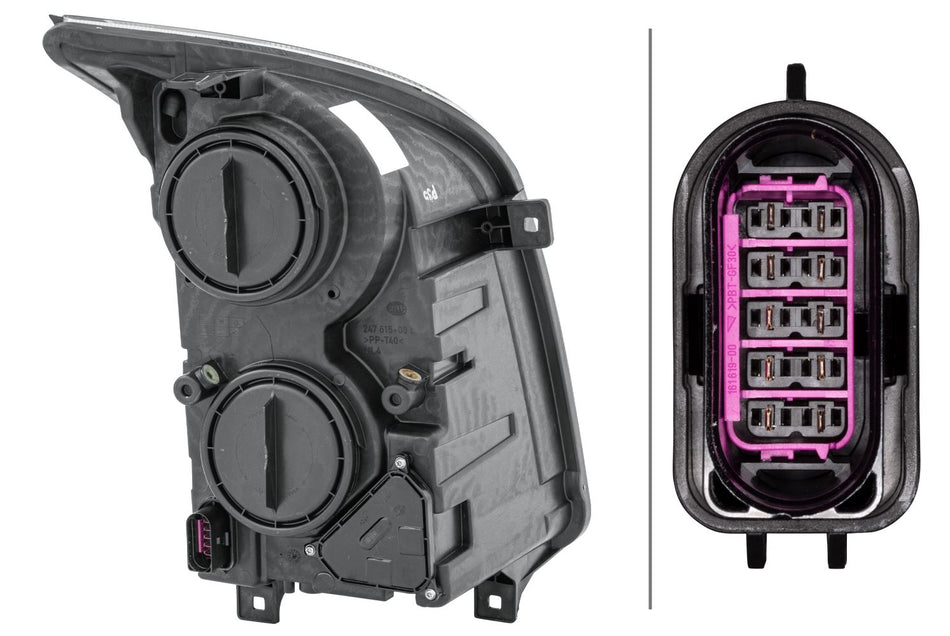 Hella Left Headlight – Volkswagen | OEM 2E1 941 005 - View 2