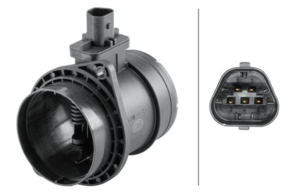Hella Mass Air Flow Meter for Jaguar & Land Rover, OEM quality, OEM C2D19537, MPN 8ET 358 095-631