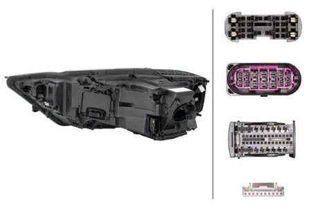 Audi A8 Right Headlight, Hella OEM, OEM 4N0941036A - View 2
