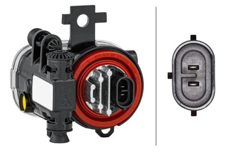 Hella LED Right Front Fog Light for Nissan & Renault, OEM quality, OEM 261504122R - View 2