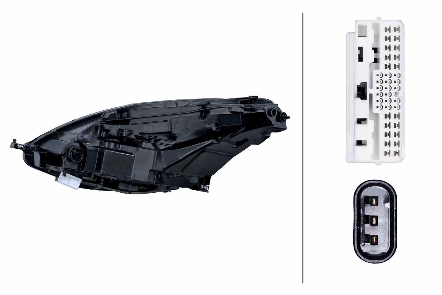 Hella LED Right Headlight for Tesla, OEM quality, OEM 1514953-00-E - View 6