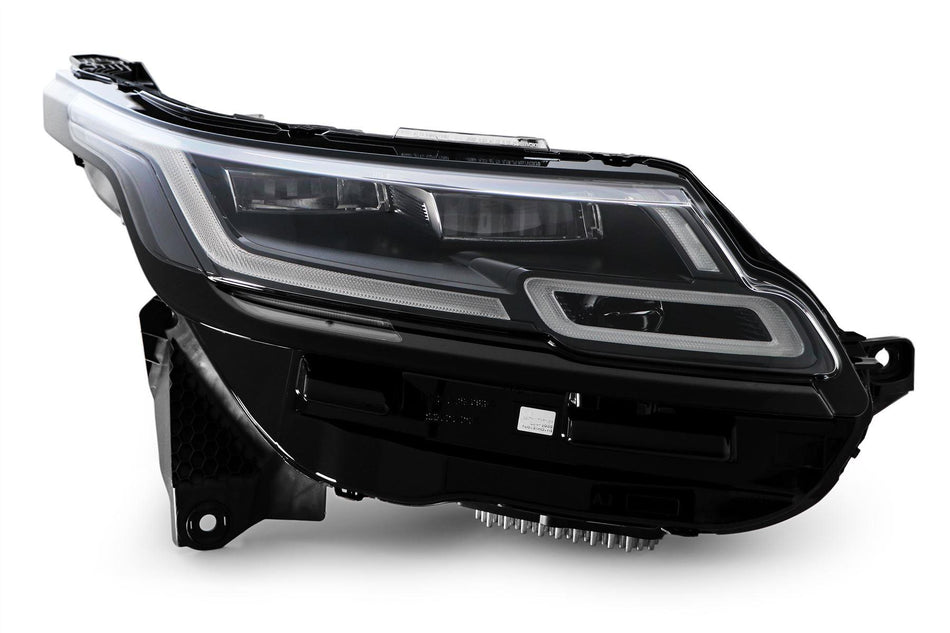 Range Rover Velar Right Headlight, Valeo OEM, OEM LR141244, MPN 451171