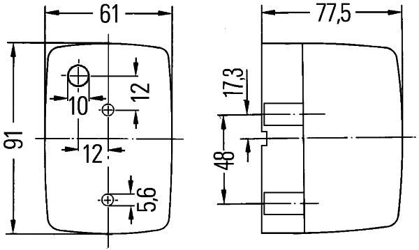 Hella Indicator for Mercedes-Benz, OEM quality, OEM 7742403 - View 5