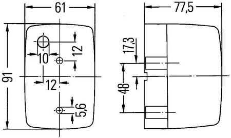 Hella Indicator for Mercedes-Benz, OEM quality, OEM 7742403 - View 5