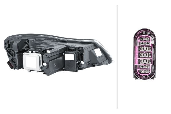 Hella Xenon Left Headlight – Skoda | OEM 1Z1 941 017 T - View 2