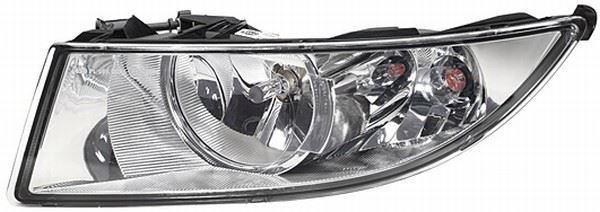 Skoda Superb II Left Headlight, Hella OEM, OEM 3T2 941 017 B, MPN 1ZS 247 047-351