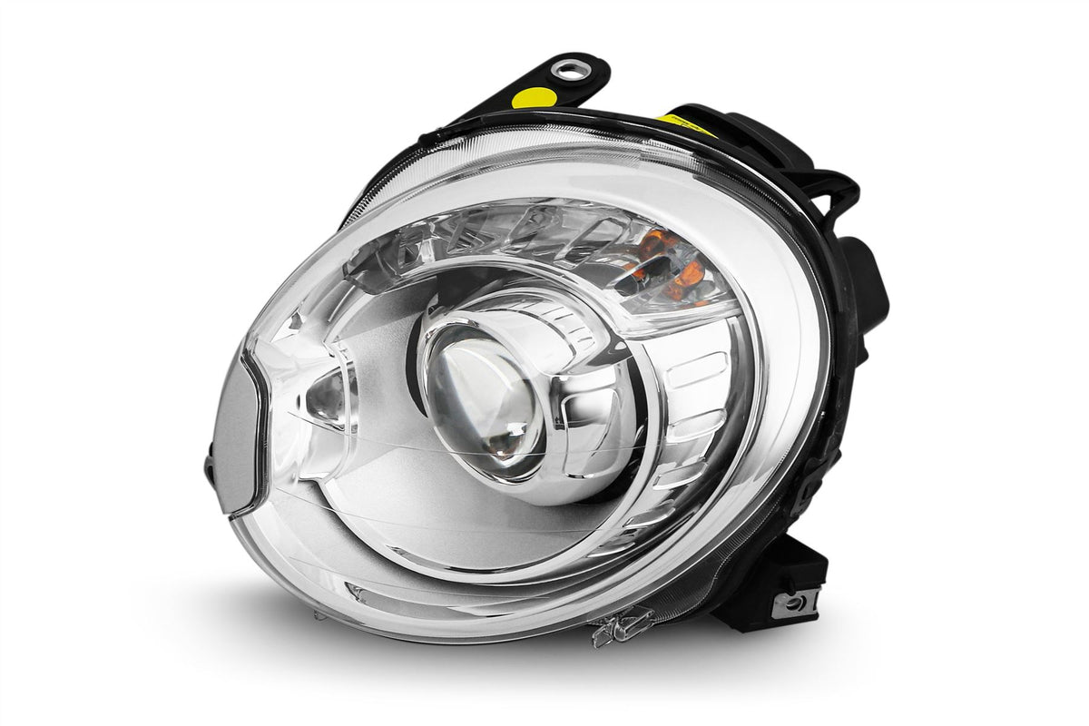 Fiat 500 Left Headlight, Magneti Marelli OEM, OEM 51844939 - View 5