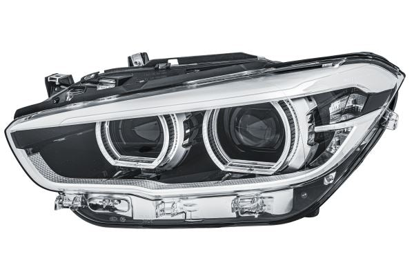 BMW 1 Series Left Headlight | Hella OEM 63 11 7 414 145 - View 2