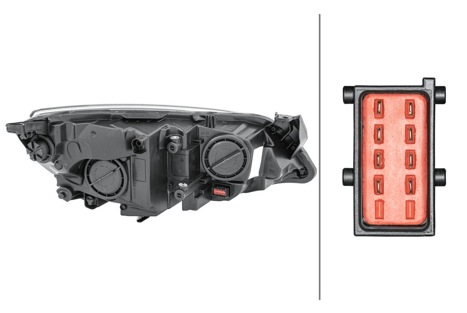 Hella Left Headlight – Vauxhall | OEM 13371595, MPN 1EG 010 011-611