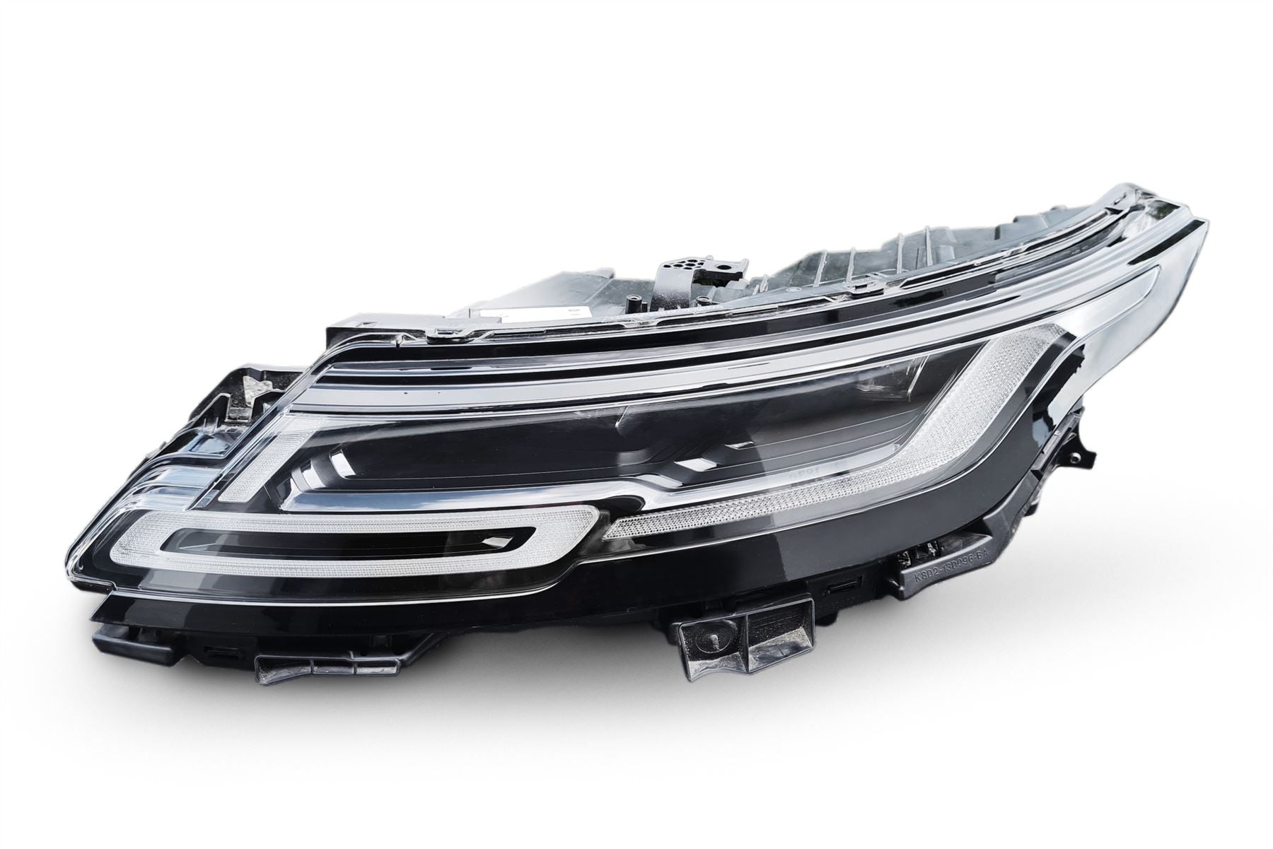 Range Rover Evoque Left Headlight, Valeo OEM, OEM LR116014, MPN 450968