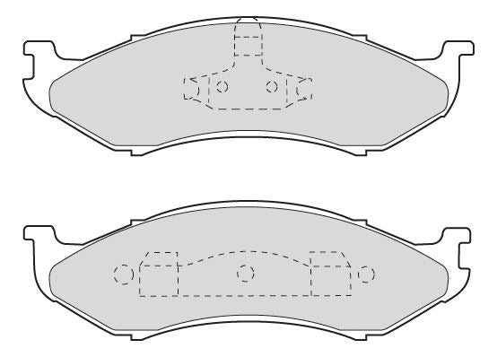 Valeo Front Brake Pad Set for Kia & Jeep, OEM quality, OEM 0K553-33-23Z, MPN 301491