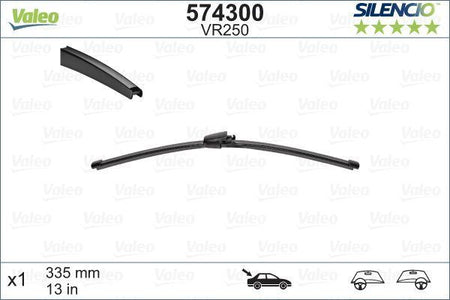 Valeo Rear Wiper Blade for Volkswagen, Seat & more, OEM quality, OEM 3R9955427 - View 3