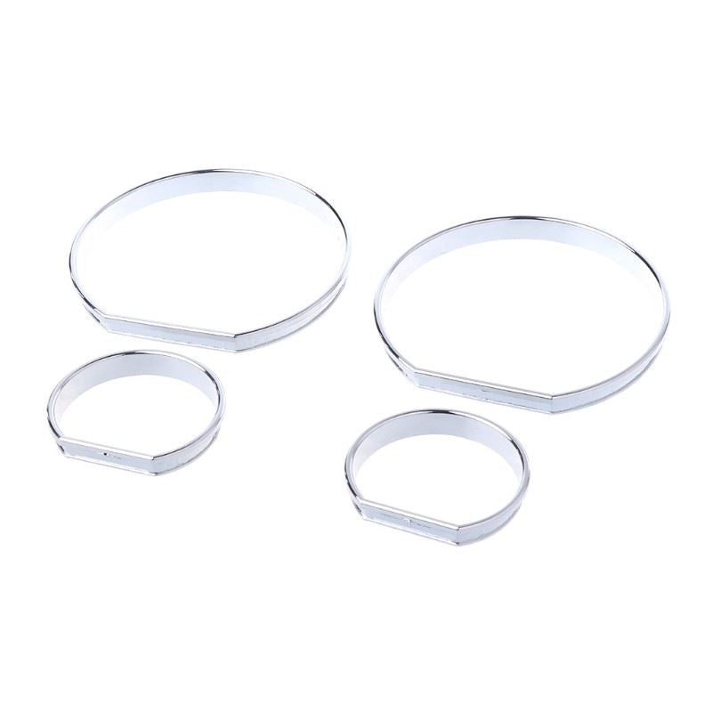 Chrome Gauge Dial Rings Bezel Trim | Eurowagens