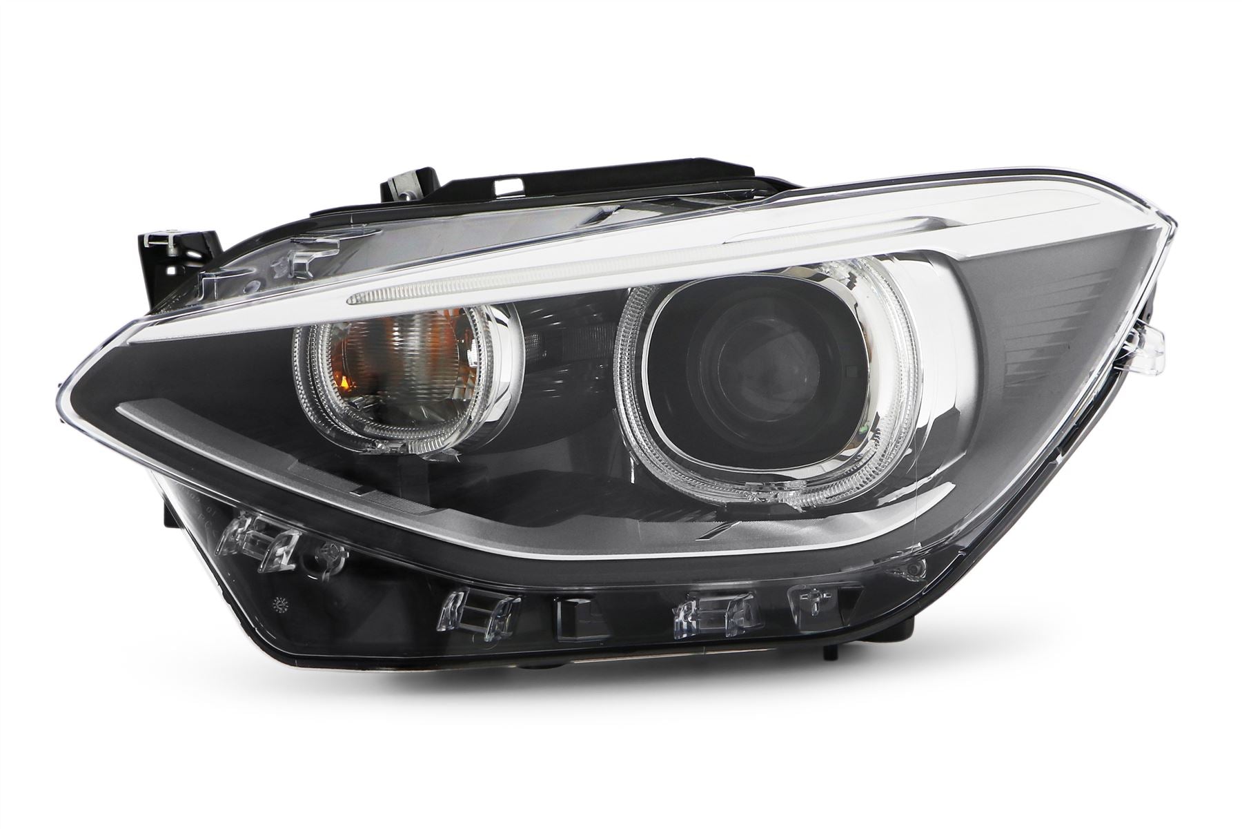 Hella Bi-Xenon AFS LED DRL Left Headlight for BMW, OEM quality, OEM 63117229693, MPN 1ZS 010 741-671