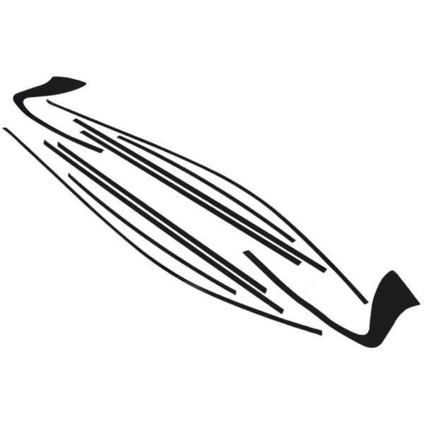 Chrome Delete Window Trim Sticker - for Infiniti | Eurowagens - View 3