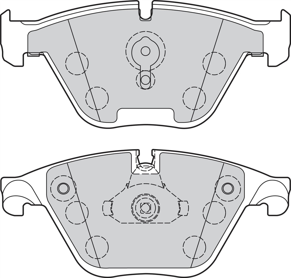 Valeo Front Brake Pad Set for BMW, OEM quality, OEM 34 11 2 339 270, MPN 302273