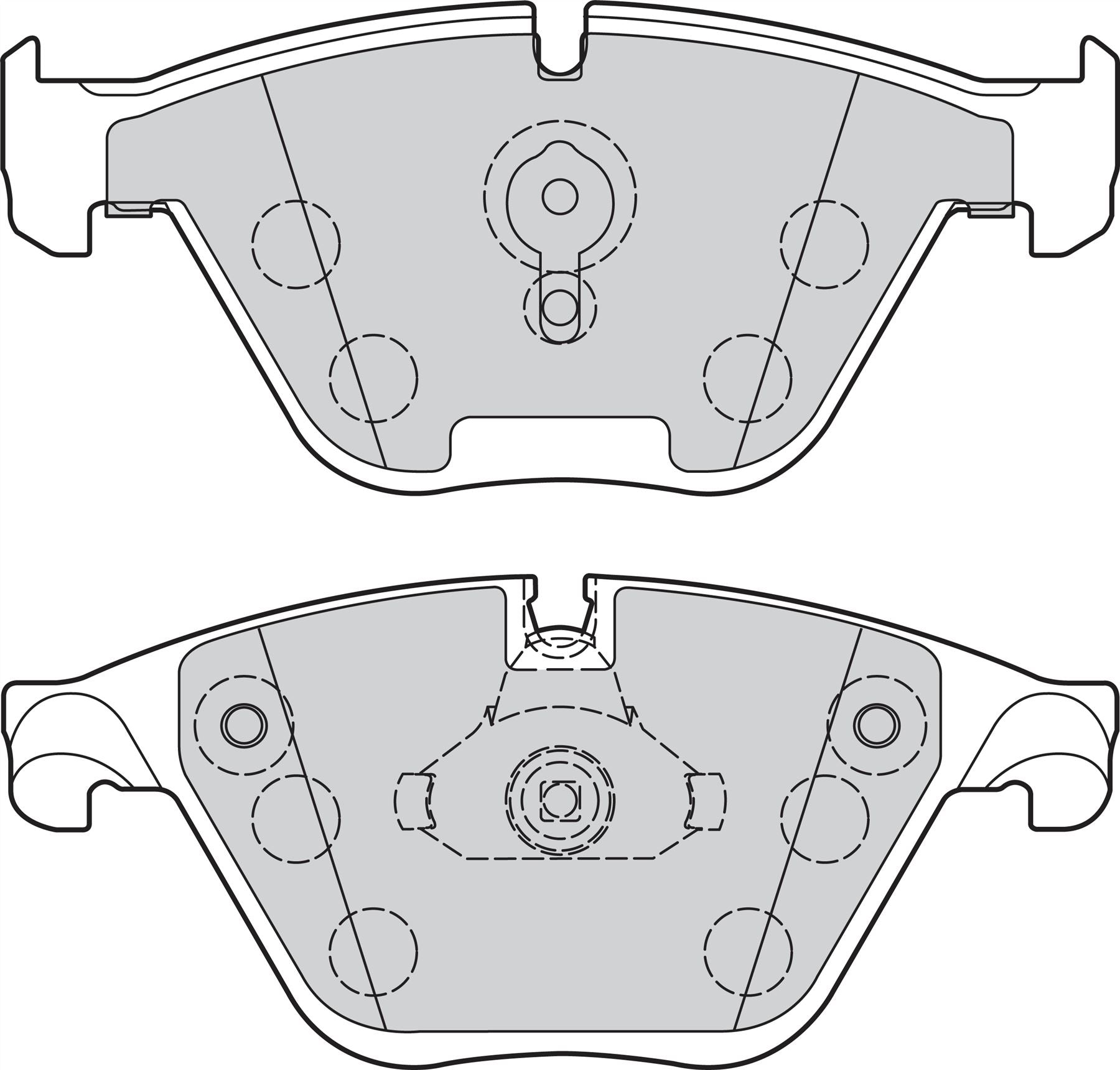 Valeo Front Brake Pad Set for BMW, OEM quality, OEM 34 11 2 339 270, MPN 302273