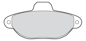 Valeo Front Brake Pad Set for Lancia & Fiat, OEM quality, OEM 5892737, MPN 301012